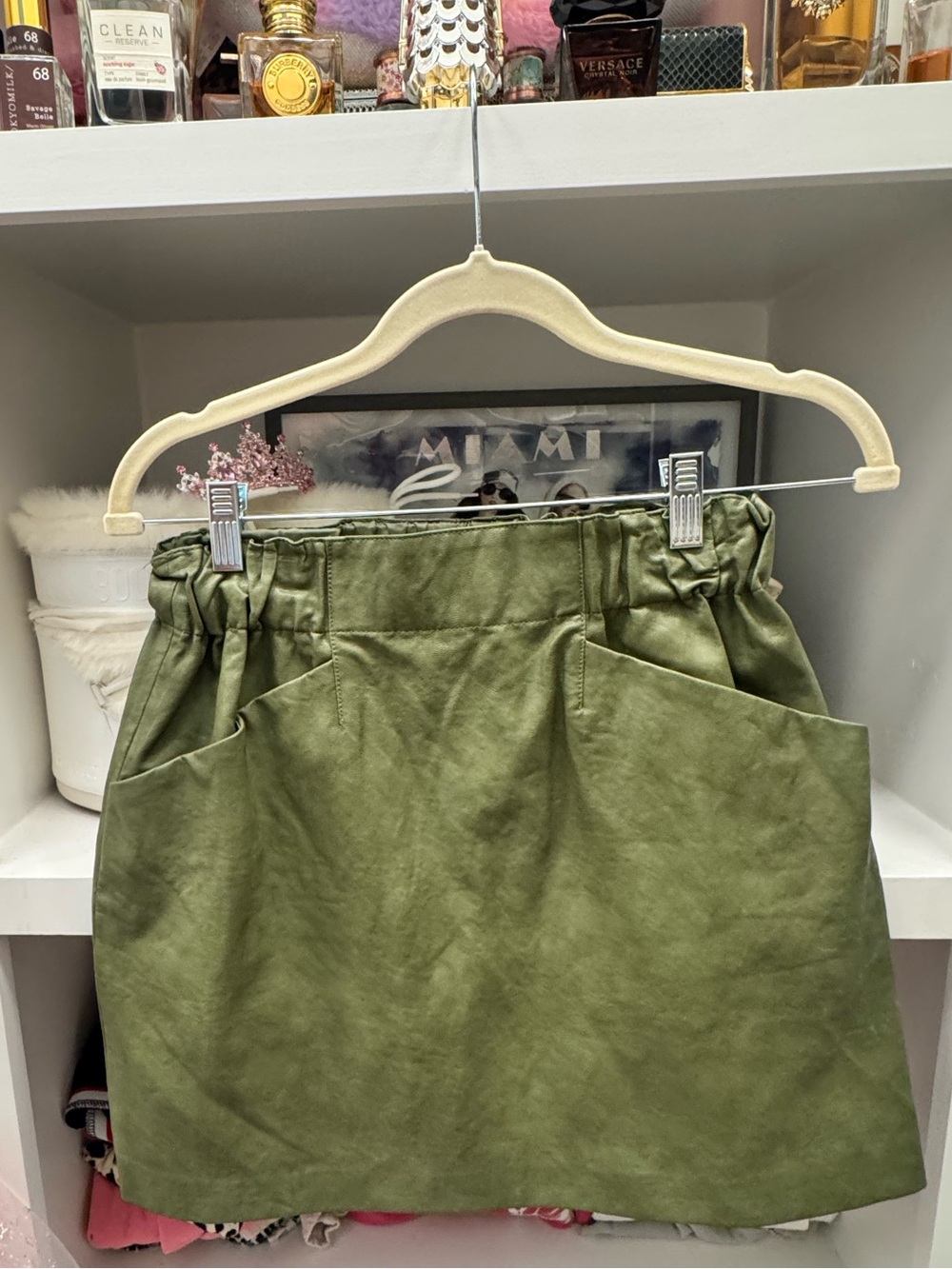 Zara Mini Skirt with Front Pockets